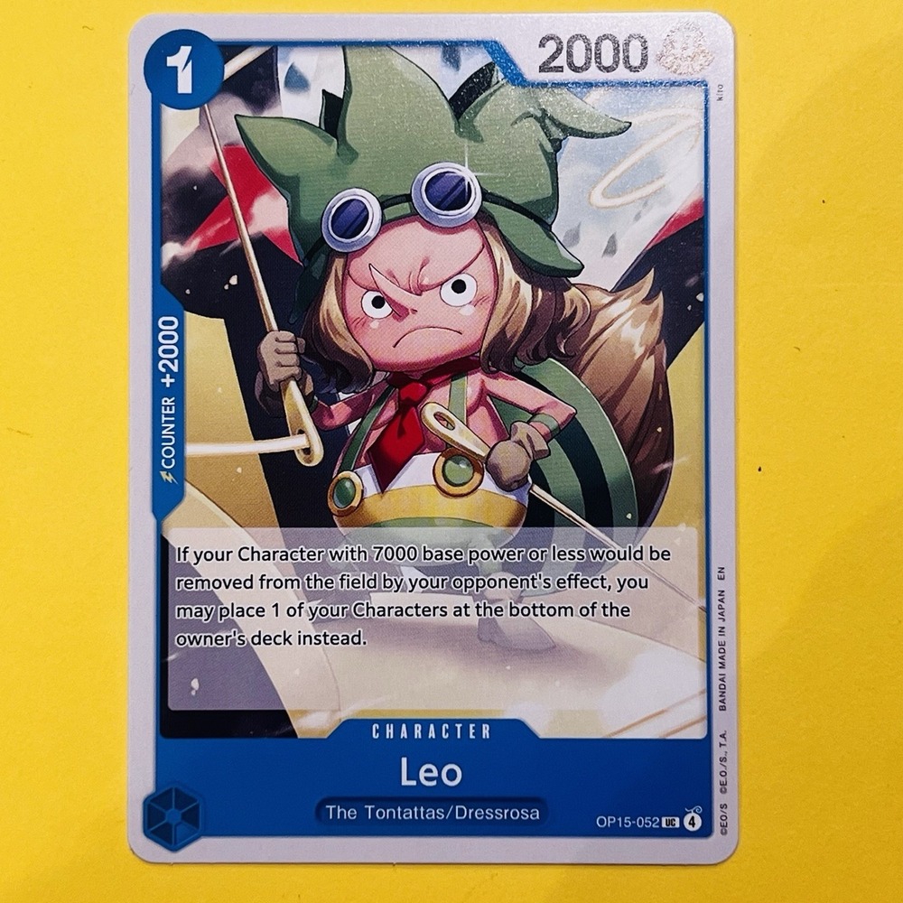 Leo OP15-052 UC One Piece Card Game English The Tontattas Dressrosa
